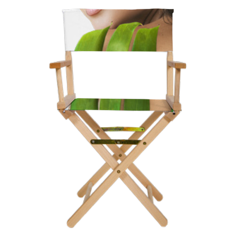 chaise de réalisateur personnalisée vue de face