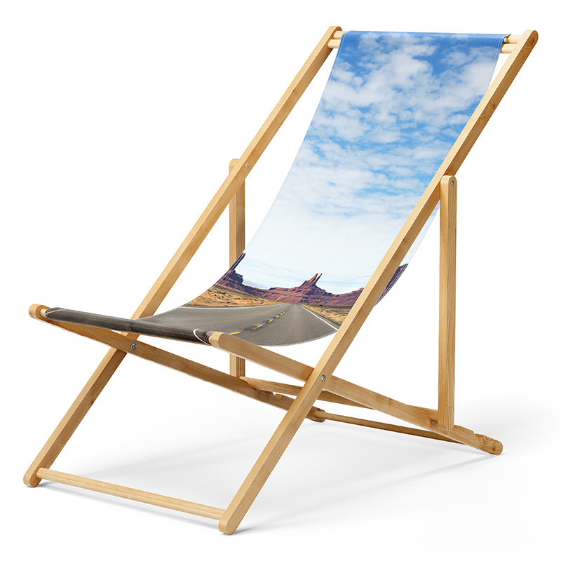 transat personnalisé avec un paysage