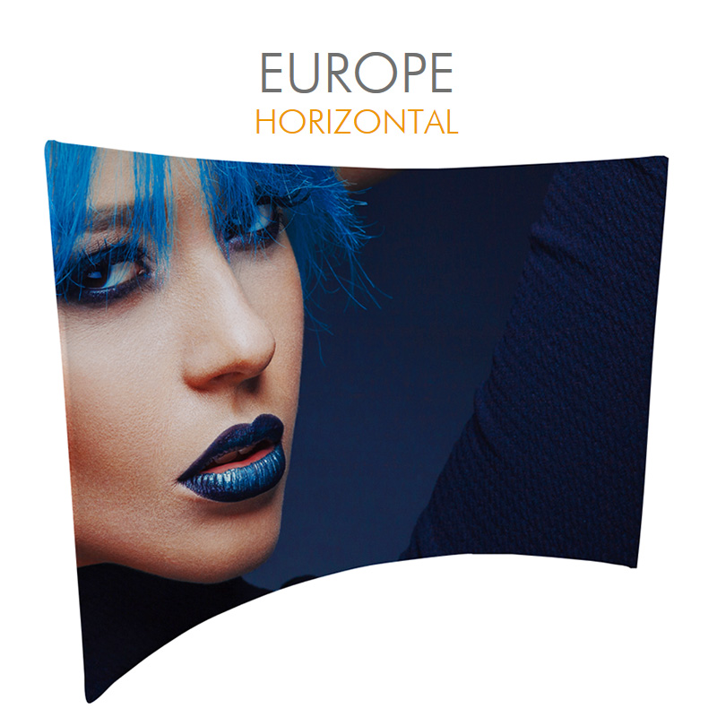 Mur d'image personnalisé modèle europe horizontal